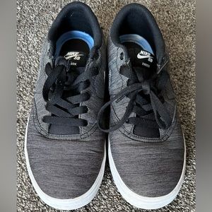 Nike SB Check Solarsoft Breathable Canvas Skateboard Shoes Size 8